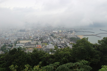 The city of Sumoto on the island of Shikoku - obrazy, fototapety, plakaty