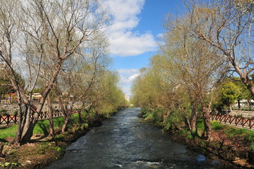 Waterfall Duden at Antalya, Turkey