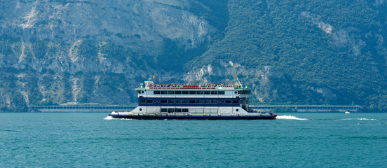 Ferry Boat - Garda Lake Malcesine Italy