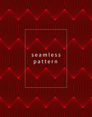 Vector red invitation