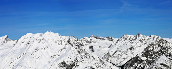 Alpenpanorama Winter