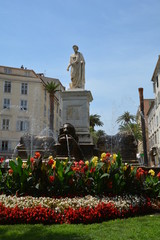 Ajaccio, statue de Napoléon.