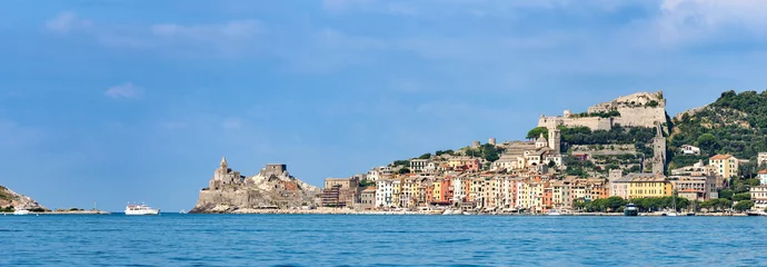 Fototapeten Liguria Italy - Cityscape of Porto Venere or Portovenere © Alberto Masnovo