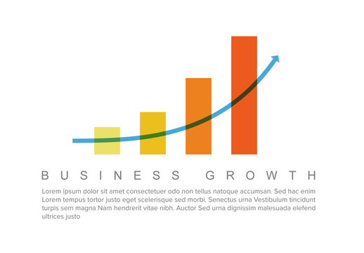 Business Chart Graphic Layout