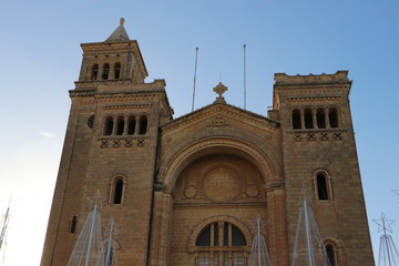 Fototapeta na wymiar Church of Our Lady of Sorrows, Birzebbuga, Malta