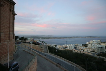 View to Ghadira bay, Mellieha, Malta