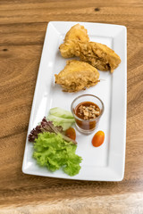 Deep fried tofu