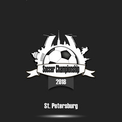 Logo Soccer championship 2018