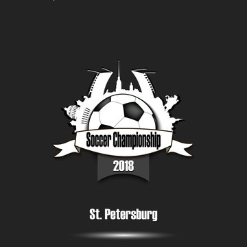 Logo Soccer championship 2018