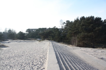 Appellplatz am KdF-Objekt Prora auf Rügen