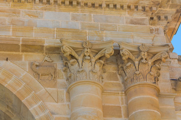 historical and ancient castle of Zamora, Spain