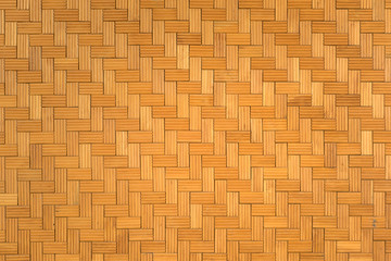 Beautiful pattern of wooden wall for background and texture, Seamless surrounding brown brick wall