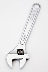 Spanner on a white background 