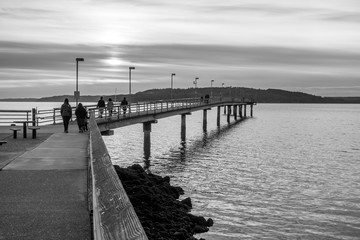 Obraz premium Pacific Norhwest Pier