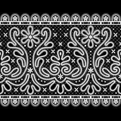 white lace border