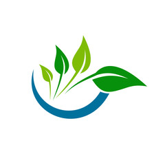 Leaf Abstract Logo Vector