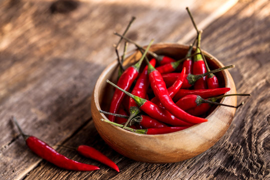 assortiment de piments oiseau