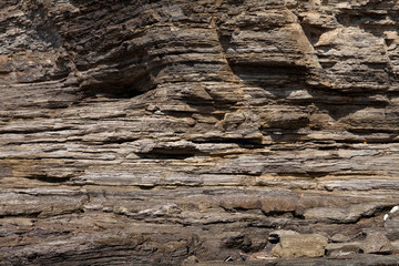 Byeonsan Peninsula of Chaeseokgang cliff in Korea Marine cliff 