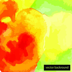 Vector watercolor background