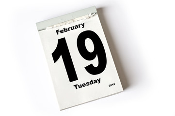 19. February 2019