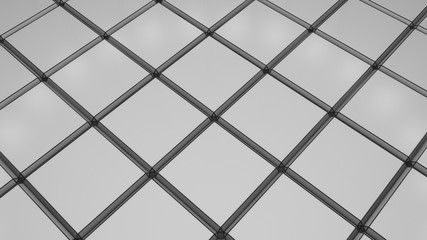 white cubes pattern background 3d render
