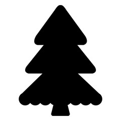 christmas pine tree icon vector illustration design