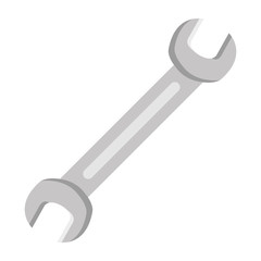 wrench key isolated icon vector illustration design