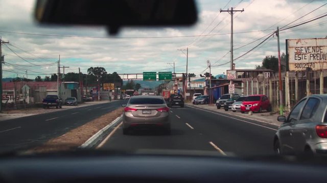 showing the live on the streets of guatemala with cars people and a lot of cool stuff in super slow motion at 200 frames per second