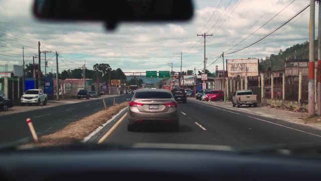 showing the live on the streets of guatemala with cars people and a lot of cool stuff in super slow motion at 200 frames per second