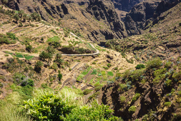 Landschaft auf der Kanarischen Insel Teneriffa