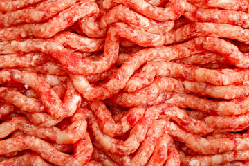 Minced meat seamless pattern