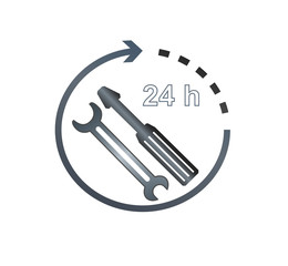 design element symbol wrench tools locksmith icon car service02