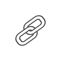 chain icon.Element of popular contact us icon. Premium quality graphic design. Signs, symbols collection icon for websites, web design,
