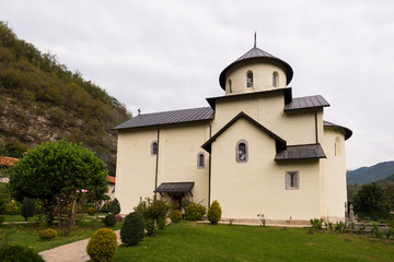 Moraca Monastery is a Serbian Orthodox monastery located in the valley of the Moraca River in Kolasin, central Montenegro.