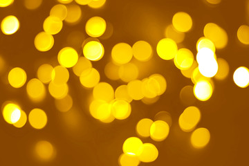 golden toned. background round bokeh