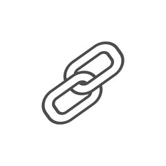 chain icon.Element of popular contact us icon. Premium quality graphic design. Signs, symbols collection icon for websites, web design,