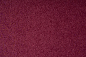 Red felt fabric texture for background