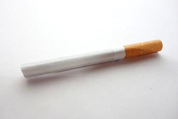 Cigarette isolated on white background