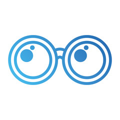 round glasses vector