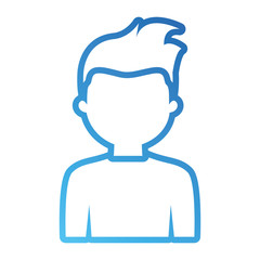 man vector illustration