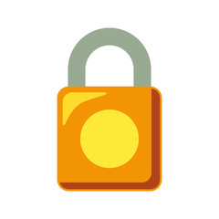 padlock vector illustration