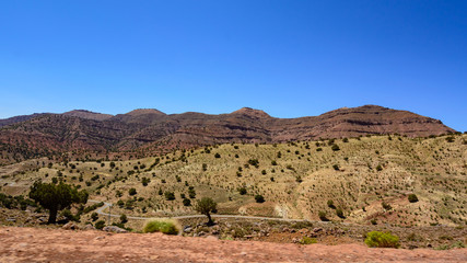 Fototapeta na wymiar landscapes of Morocco