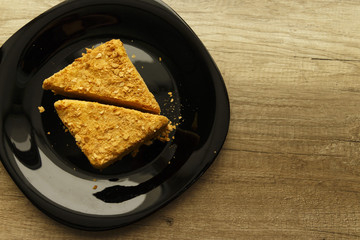 cake on a plate