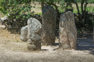 Menhire von Renaghju auf der Insel Korsika