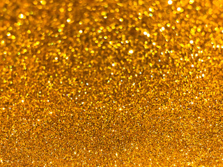 golden glitter bokeh background