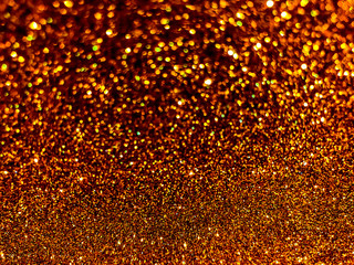 gold abstract glitter bokeh background