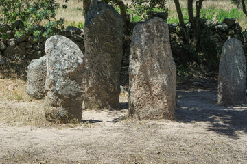 Menhire von Renaghju auf der Insel Korsika