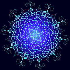 mandala,vector illustration