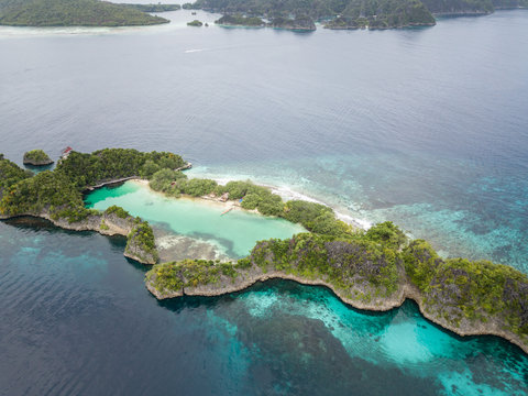 Limestone Islands in Penemu, Raja Ampat
