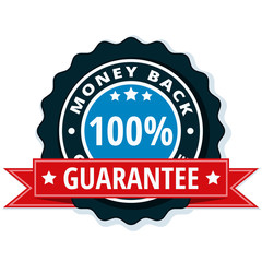 100% Money Back Guarantee illustration
